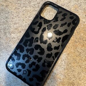 Loopy Case-Stylish Black Leopard Print Phone Case. iPhone 13